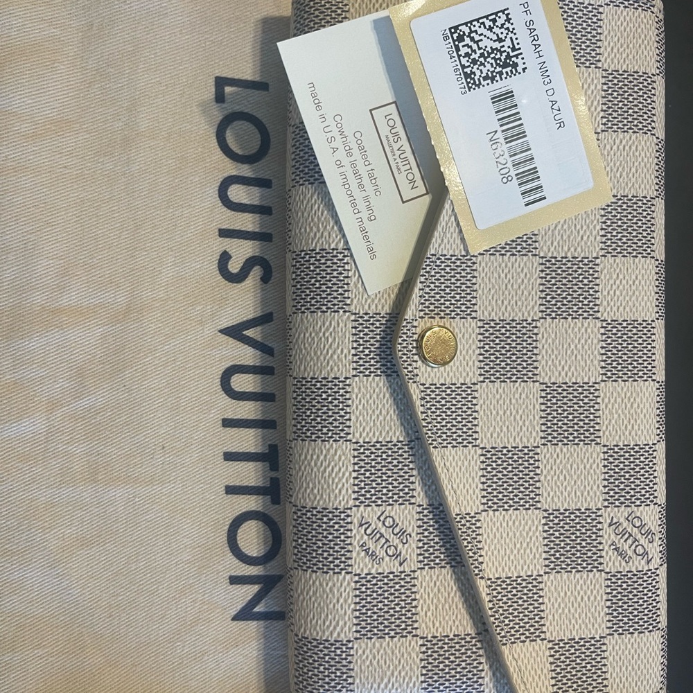 Brand new LV Damien Azur Canvas, Wallet & cosmetic pouch